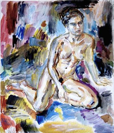 Print of Nude Paintings by Velemir Pankratov