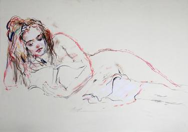 Original Women Drawings by Velemir Pankratov