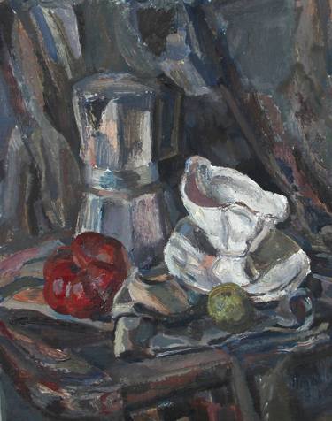 Print of Realism Still Life Paintings by Velemir Pankratov