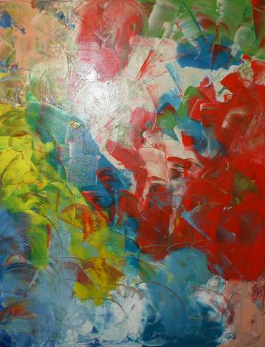 Original Abstract Painting by Grace Runhare