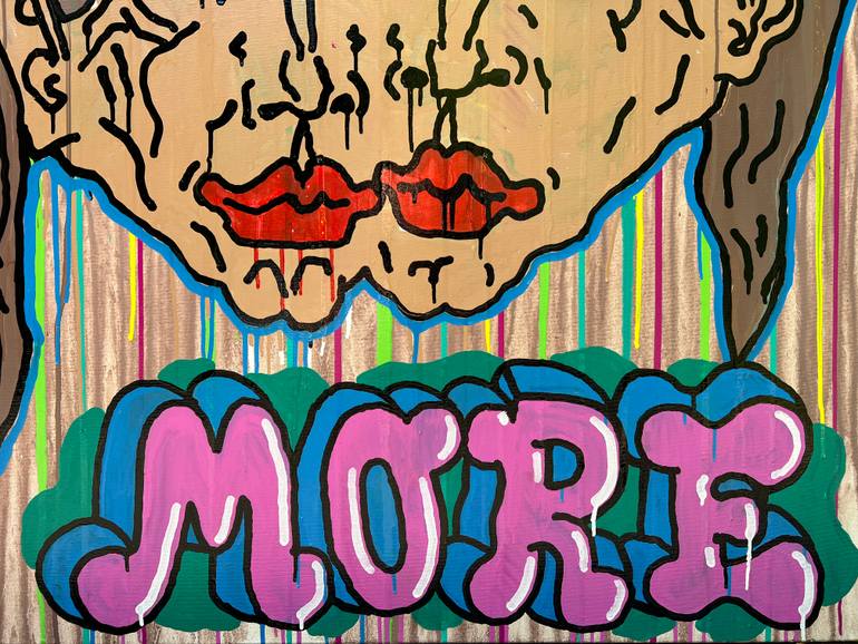 Original Contemporary Graffiti Painting by Galintas LaurišAs