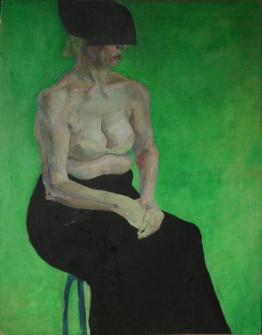 Print of Expressionism Nude Paintings by Galintas Laurišas