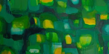 Print of Abstract Expressionism Abstract Paintings by Kathy Ready