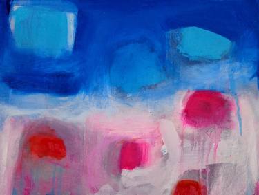 Print of Abstract Expressionism Abstract Paintings by Kathy Ready