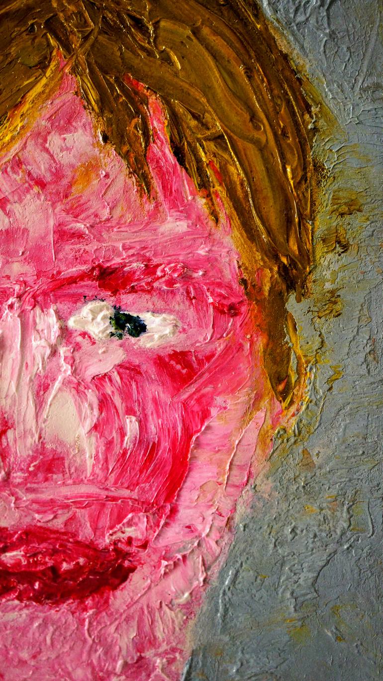 Original Portraiture People Painting by Hoong Yang Chang