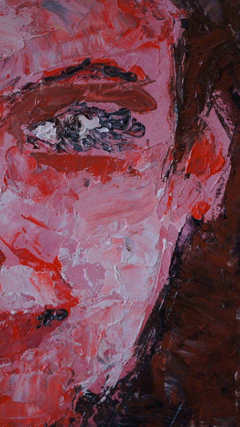Original Portraiture Portrait Painting by Hoong Yang Chang