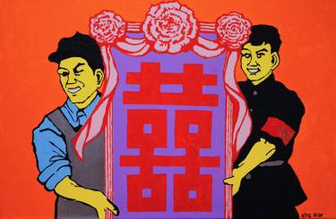 Original Pop Art World Culture Paintings by Hoong Yang Chang