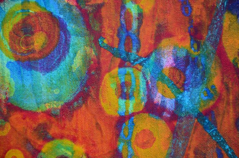 Original Abstract Painting by Deborah Catton