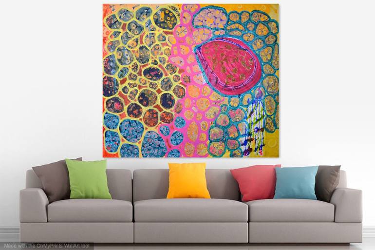 Original Abstract Painting by Deborah Catton