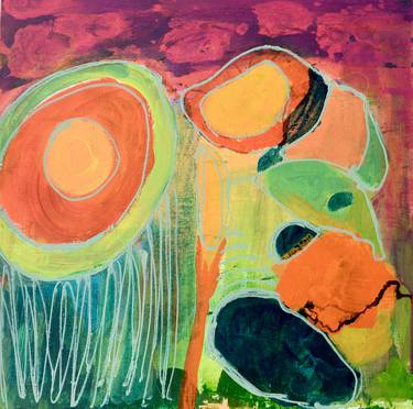 Original Garden Paintings by Deborah Catton