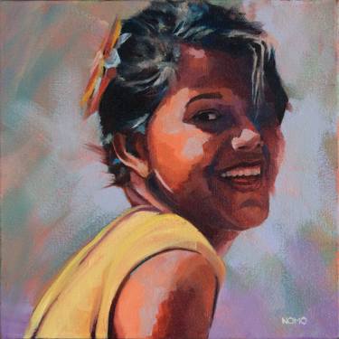 Print of Figurative Portrait Paintings by Norberto Morales