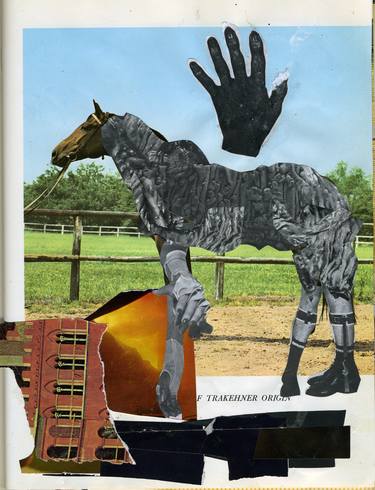 Print of Surrealism Horse Collage by Chad White