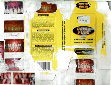 Original Dada Health & Beauty Collage by Chad White