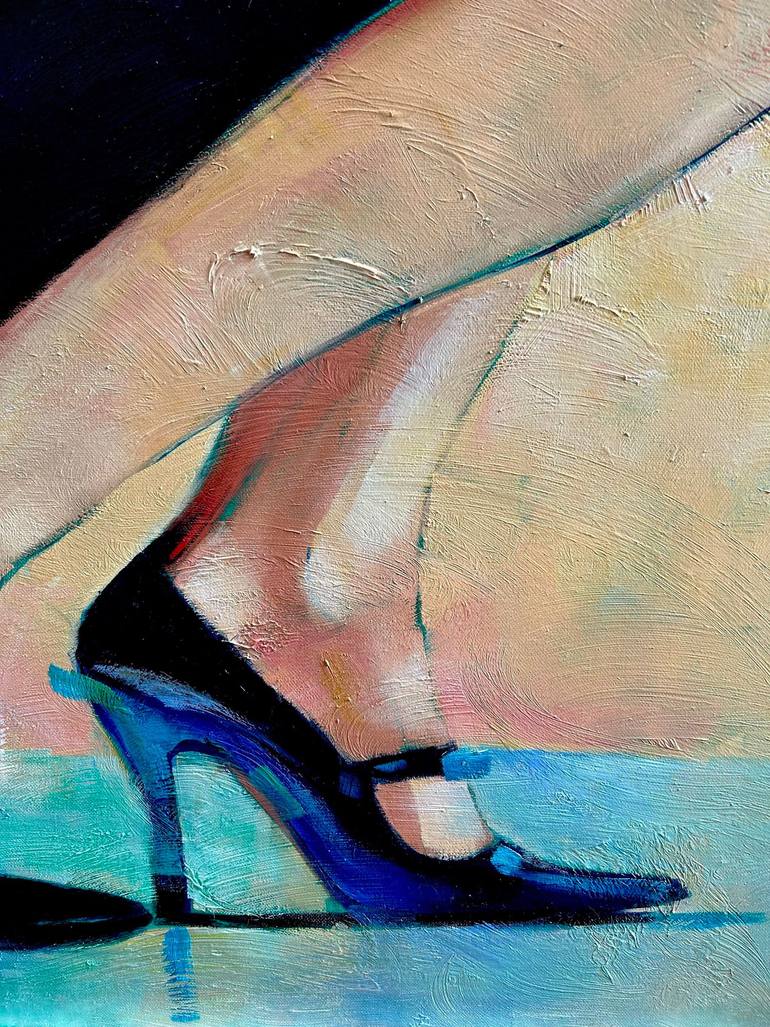 Original Contemporary Fashion Painting by Pascale Taurua