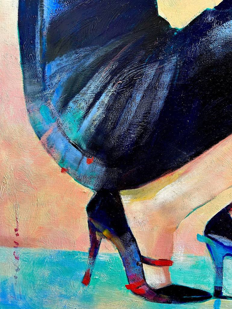 Original Contemporary Fashion Painting by Pascale Taurua
