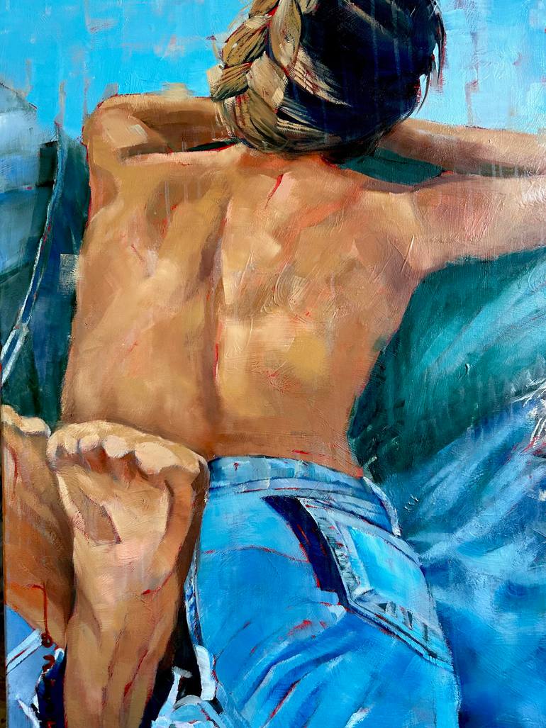Original Contemporary Health & Beauty Painting by Pascale Taurua