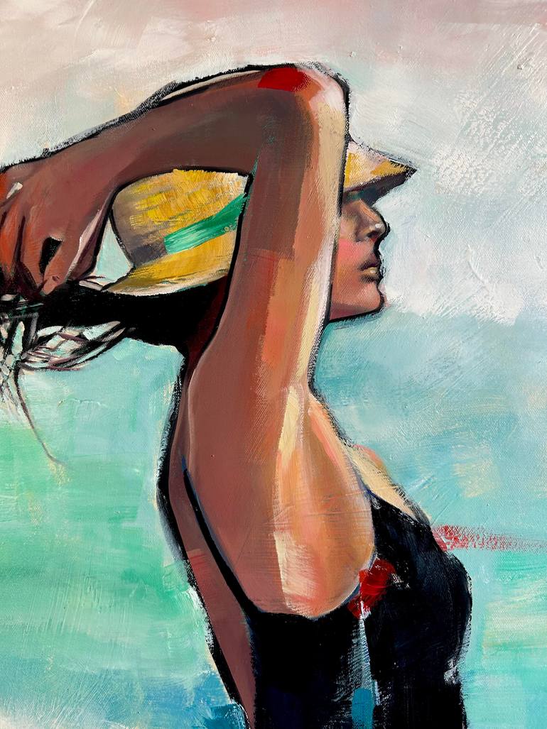 Original Contemporary Nature Painting by Pascale Taurua