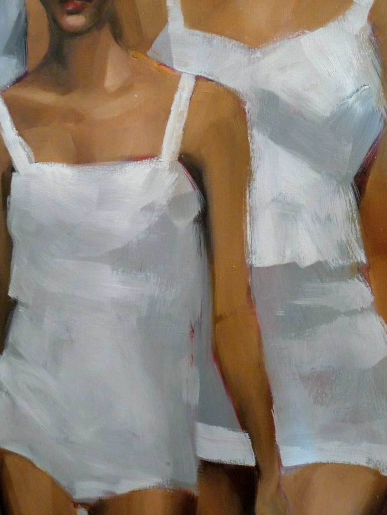 Original Figurative Women Painting by Pascale Taurua