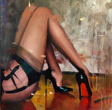 Original Nude Paintings by Pascale Taurua