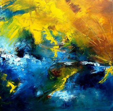 Original Abstract Paintings by Véronique Radelet