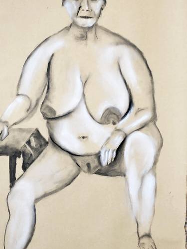 Original Figurative Erotic Drawings by tomas nittner