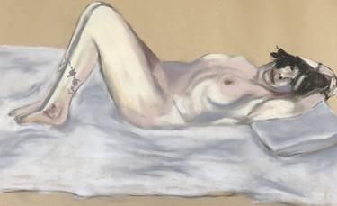 Original Figurative Erotic Drawings by tomas nittner