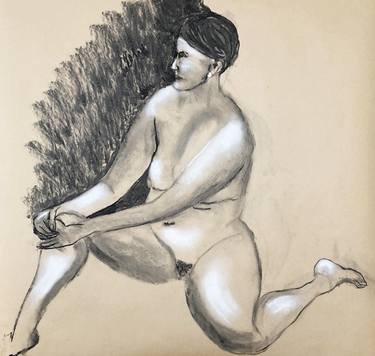 Original Figurative Erotic Drawings by tomas nittner