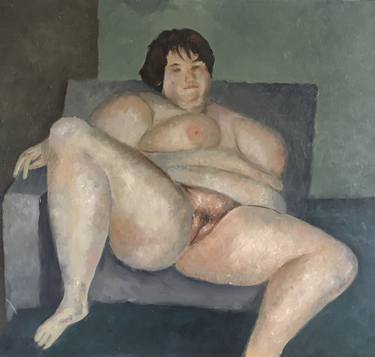 Original Figurative Nude Paintings by tomas nittner