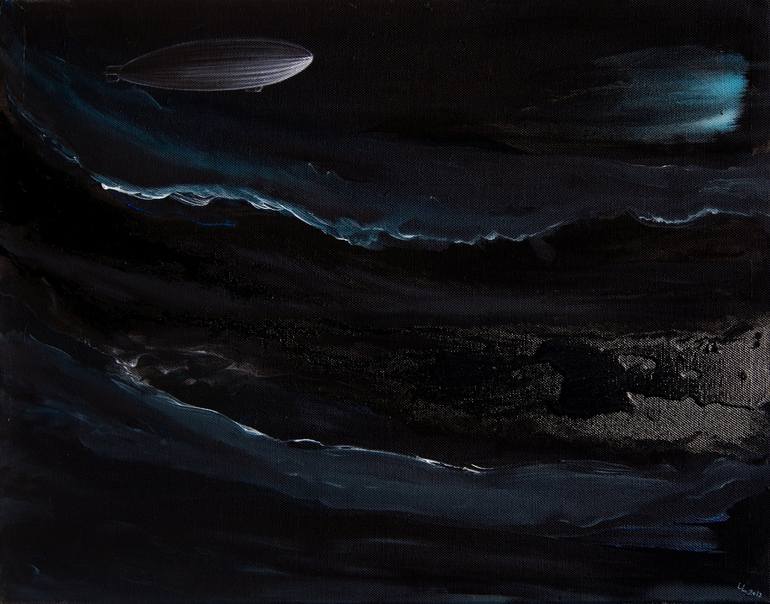 Zeppelin Artist John Paul Zeppelin Painting by Lorenzo Liverani | Saatchi Art