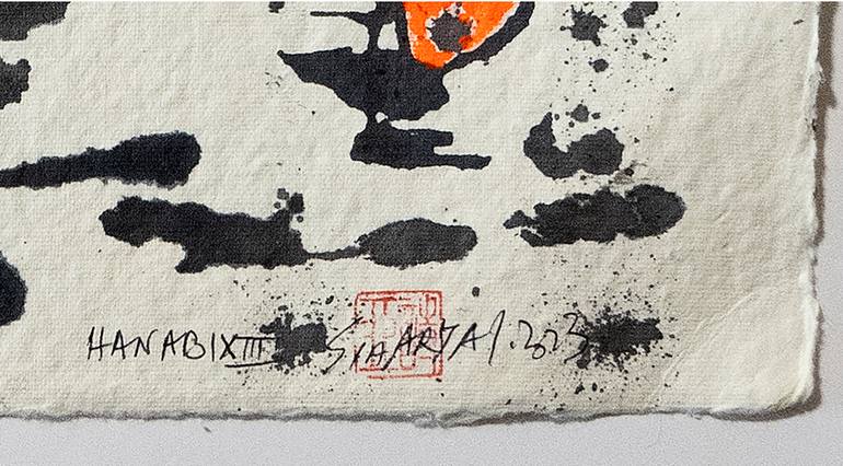Original Abstract Expressionism Abstract Painting by Sia Aryai