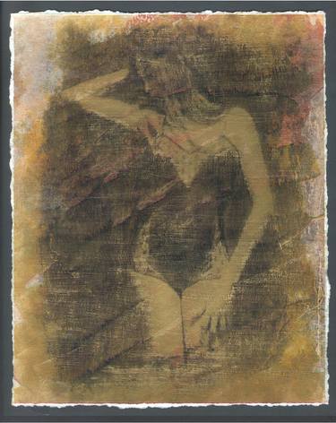 Print of Figurative Nude Printmaking by sia aryai