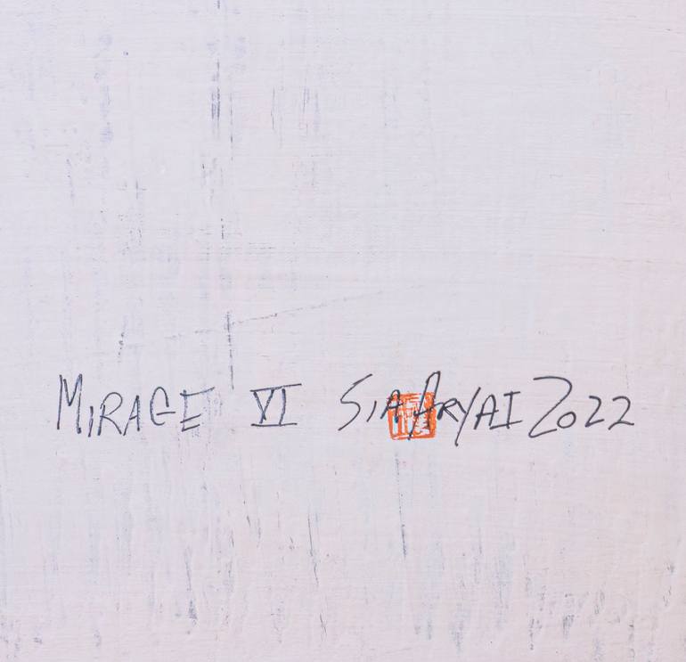 Original Minimalism Abstract Painting by Sia Aryai