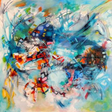 Original Abstract Paintings by Cathy Enthof