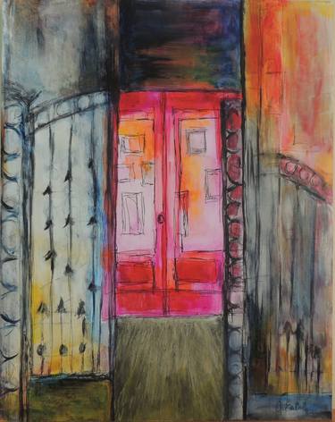 Original Architecture Paintings by Cathy Enthof