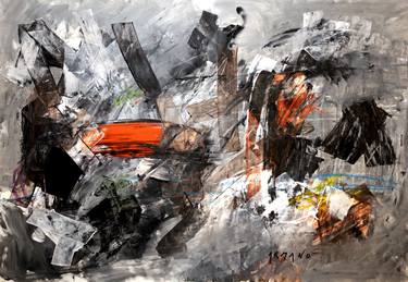 Original Abstract Expressionism Abstract Paintings by Armano Jericevic