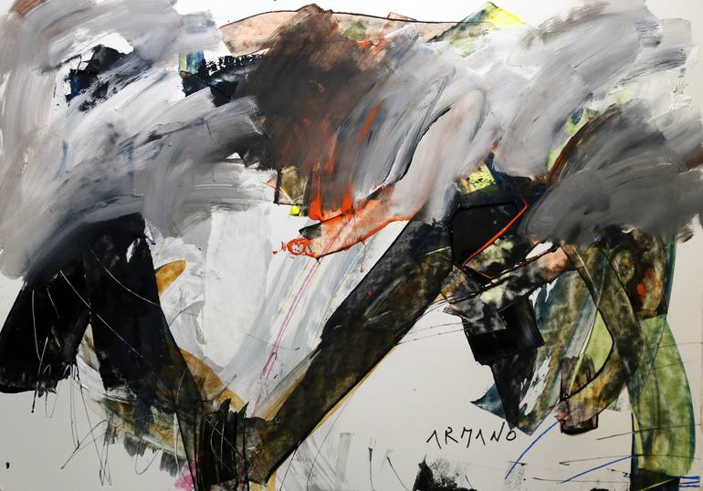 Original Abstract Expressionism Abstract Paintings by Armano Jericevic