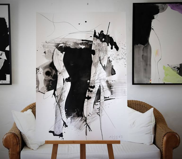 Original Abstract Expressionism Abstract Painting by Armano Jericevic