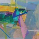 Landscape Balance - Shifting Light 2 by June Forster