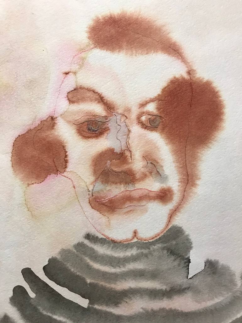 Original Conceptual People Painting by Jenea Kaitaz