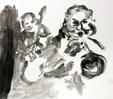 Original Music Paintings by Jenea Kaitaz