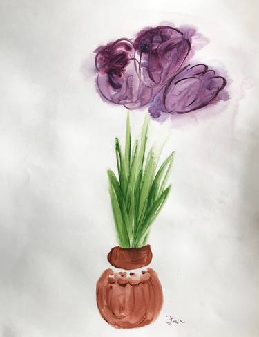"Purple Tulips bouquet" thumb