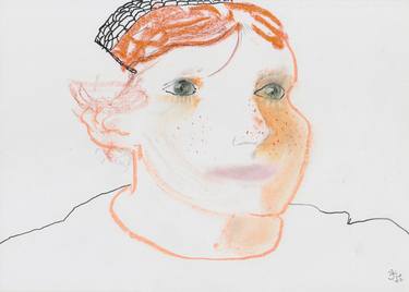 Print of Portrait Drawings by Jenea Kaitaz
