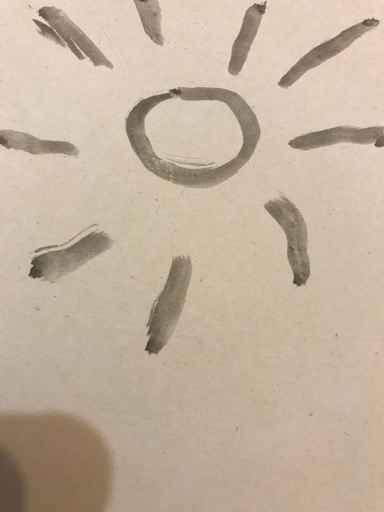 Original Conceptual People Drawing by Jenea Kaitaz