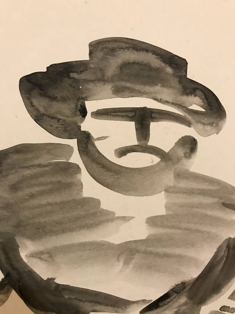 Original Conceptual People Drawing by Jenea Kaitaz