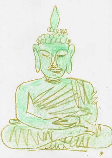 Nephrite Buddha. thumb