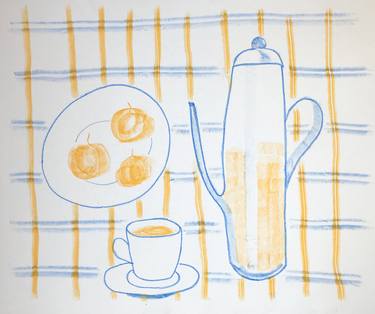 Original Food & Drink Drawings by Jenea Kaitaz