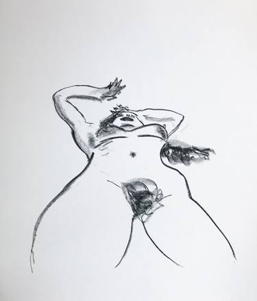 Original Nude Drawings by Jenea Kaitaz