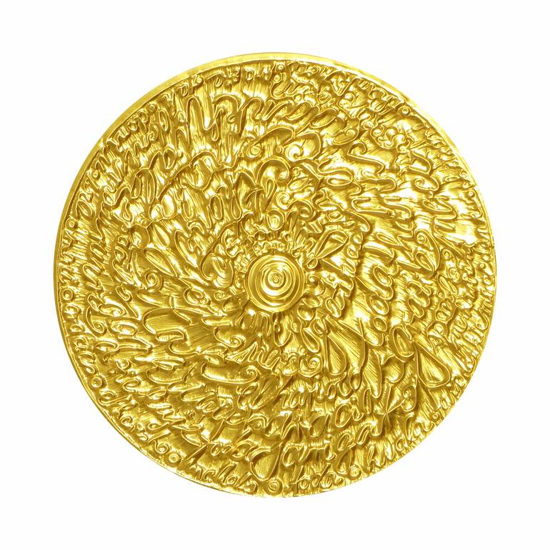 Golden Disc Gratitude - Print