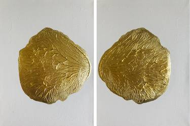 Golden Soul Imprint Beige Diptych thumb