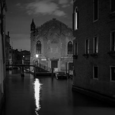 Venice Full Moon Nights #11 - Black & White Series thumb